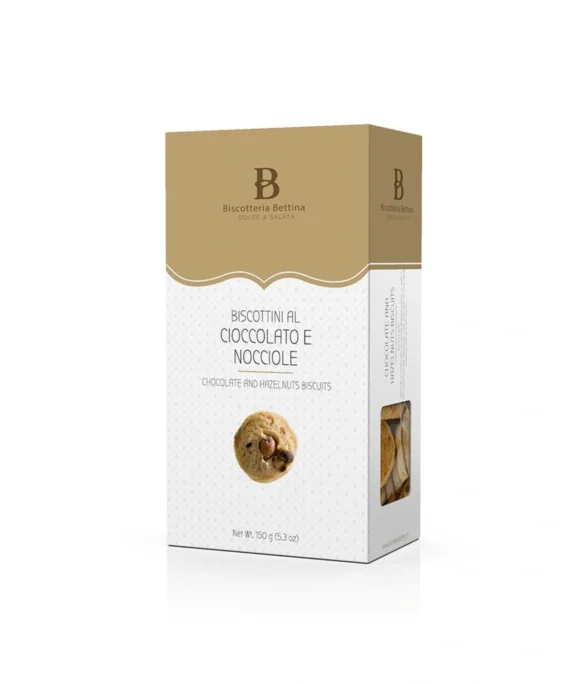 Biscotti al Cioccolato e Nocciole - Bettina 150 g