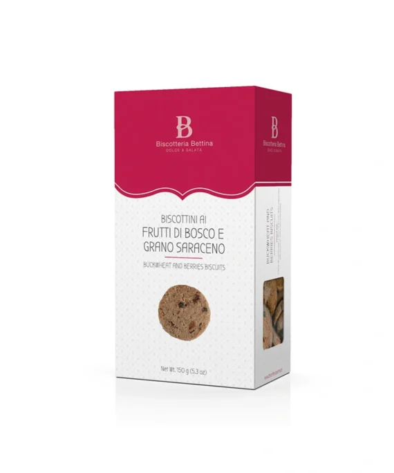 Biscotti ai Frutti Di Bosco e Grano Saraceno - Bettina 150 g
