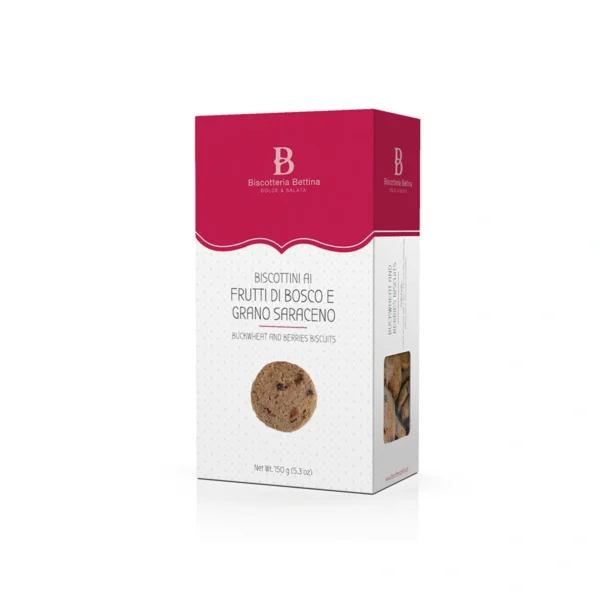 Biscotti ai Frutti Di Bosco e Grano Saraceno - Bettina 150 g