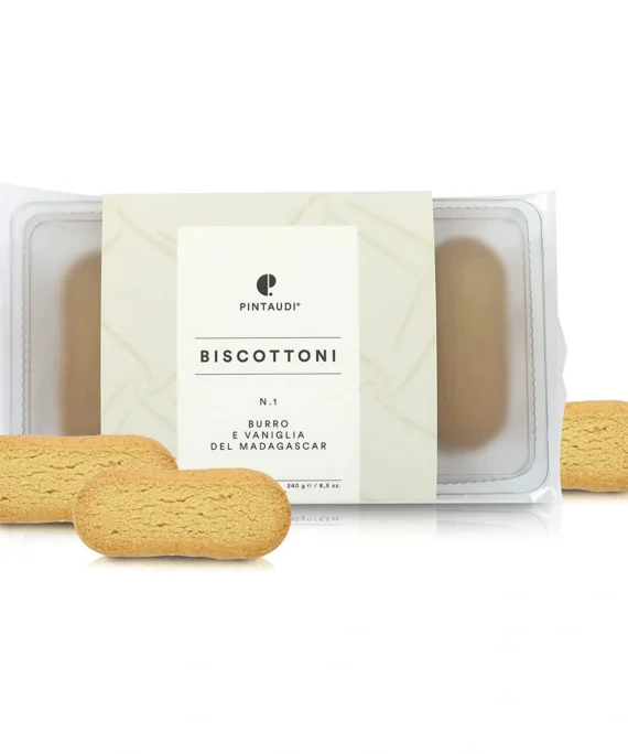 Biscottoni n. 1 Burro e Vaniglia del Madagascar - Pintaudi 240 g