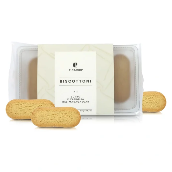Biscottoni n. 1 Burro e Vaniglia del Madagascar - Pintaudi 240 g