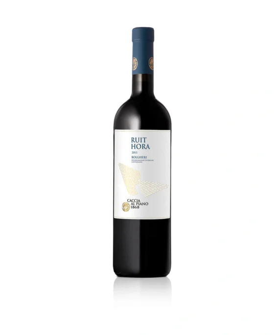 Vino Bolgheri DOC Rosso 'Ruit Hora' - Caccia al Piano 750 ml