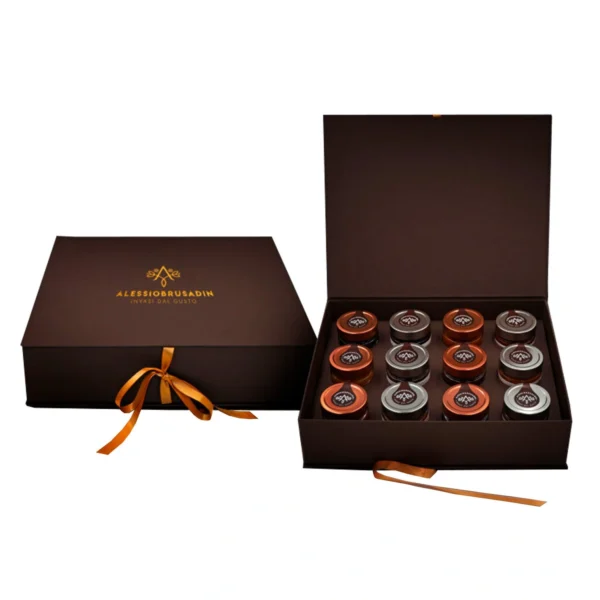 Box Regalo Ragù e Confetture per Formaggi - 12 vasetti