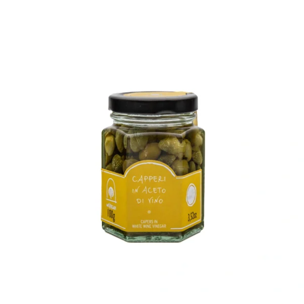 Capperi in Aceto di Vino Bianco - La Nicchia 100 g