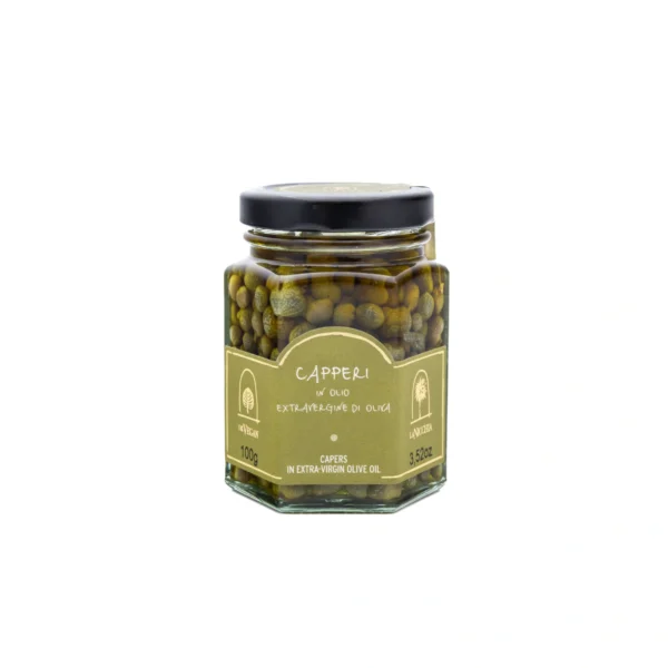 Capperi In Olio Extravergine di Oliva - La Nicchia 100 g