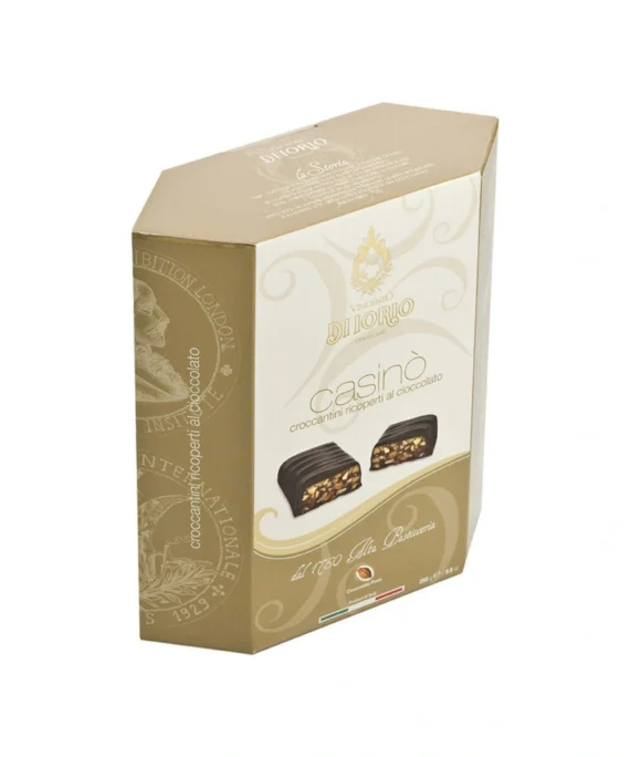 Torroni Croccantini Casinò ricoperti di Cioccolato - Di Iorio 200 g