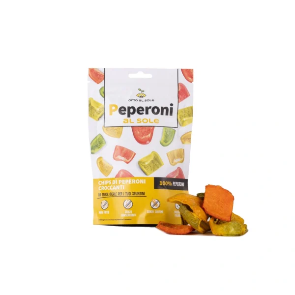 Chips di Peperoni Disidratati - Orto al Sole 10 g