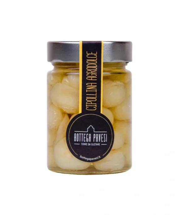 Cipolline Borettana in Agrodolce - Bottega Pavesi 330 g