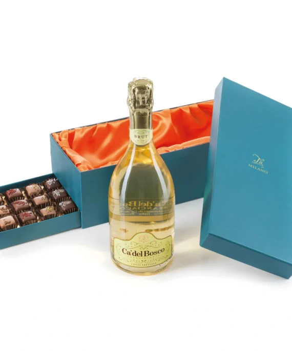 Cofanetto Ca' del Bosco e Praline Artigianali - T'a Milano