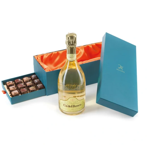 Cofanetto Ca' del Bosco e Praline Artigianali - T'a Milano