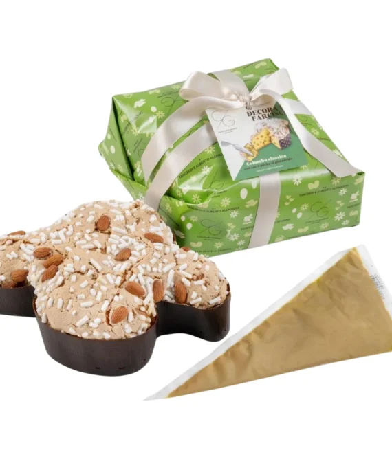 Colomba Classica Decora e Farcisci con Crema di Pistacchio - T'a Milano 830 g