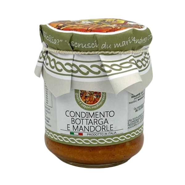 Condimento Bottarga e Mandorle - Agripantel 180 g