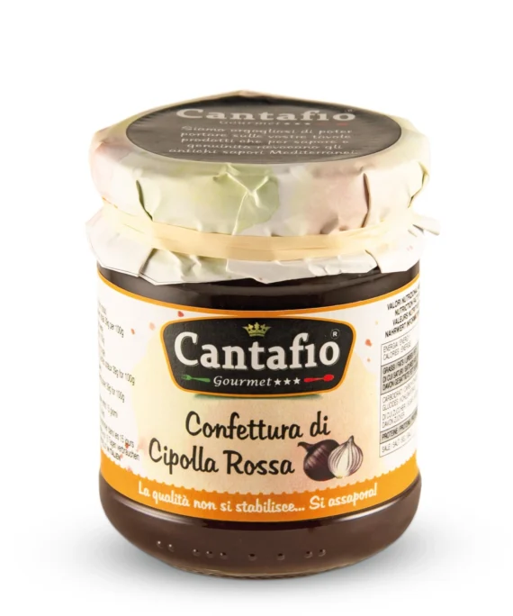 Confettura di Cipolla Rossa  - Cantafio 190 g