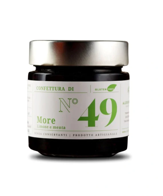 Confettura di More, Limone e Menta n°49 - Brusadin 270 g