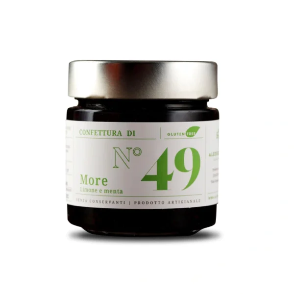 Confettura di More, Limone e Menta n°49 - Brusadin 270 g
