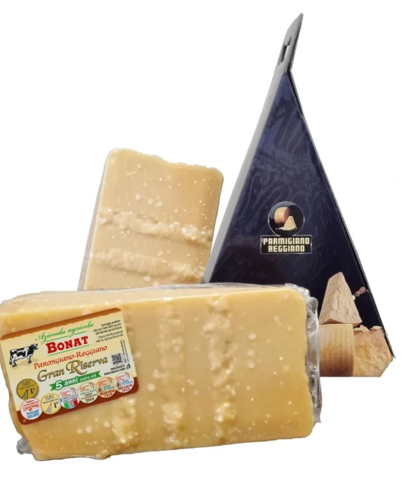 Confezione Parmigiano Reggiano Gran Riserva Bonat (2x500g 5 anni)