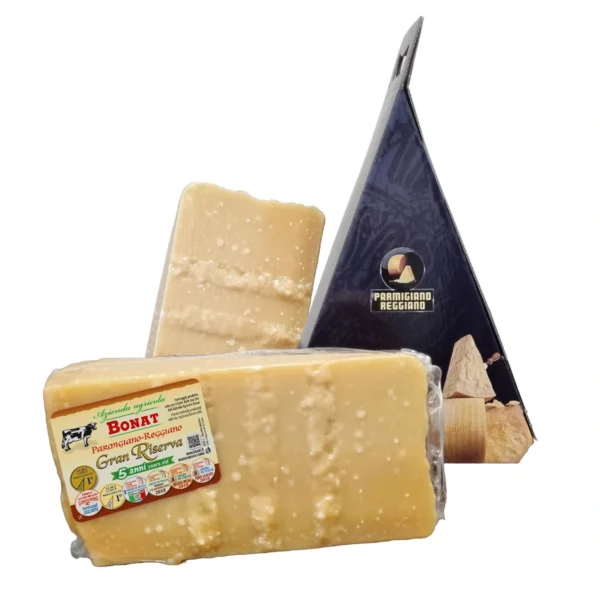 Confezione Parmigiano Reggiano Gran Riserva Bonat (2x500g 5 anni)