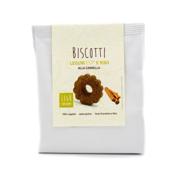 Biscotti di Farina di Riso e Cannella - Legù 140 g