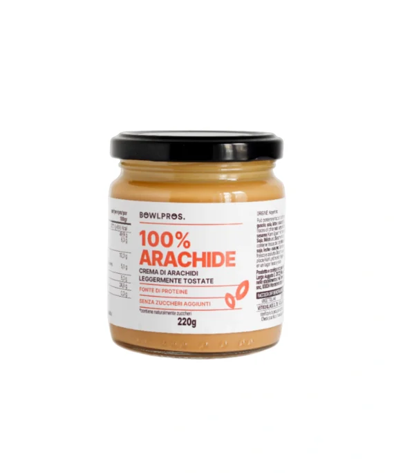 Crema 100% Arachidi - Bowlpros 220 g