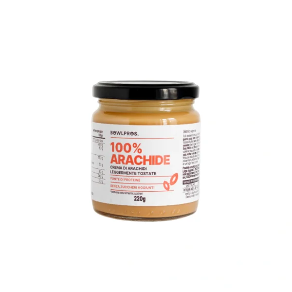 Crema 100% Arachidi - Bowlpros 220 g
