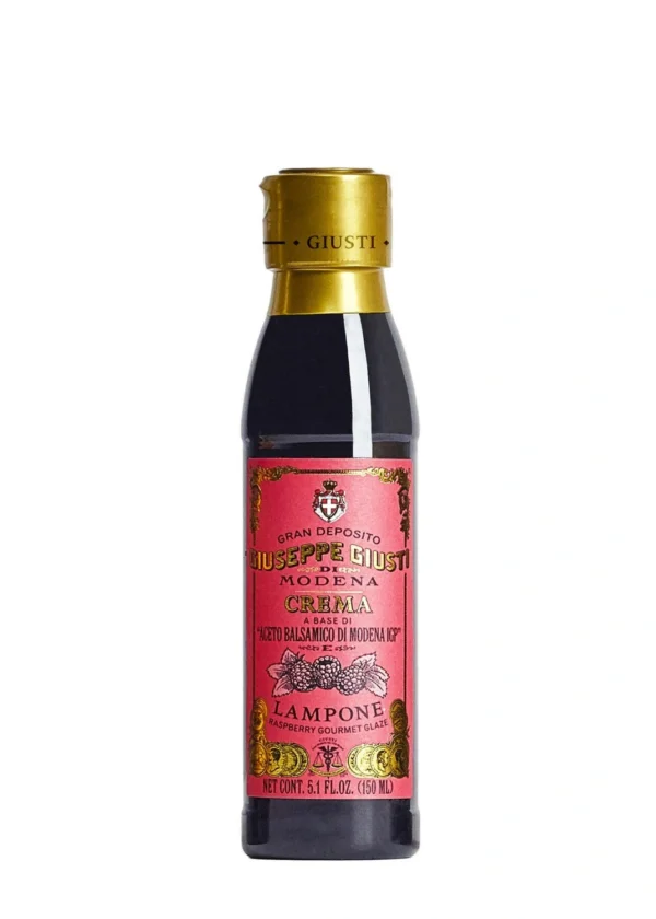 Crema a base di Aceto Balsamico IGP al Lampone - Giusti 150 ml
