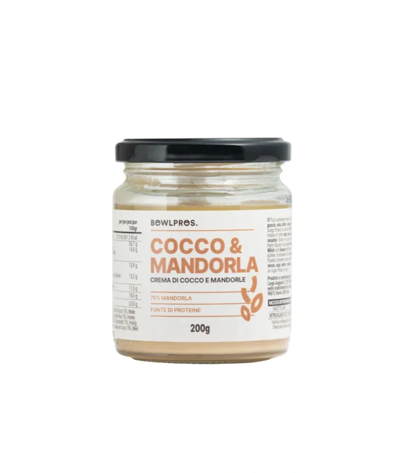 Crema Cocco e Mandorle - Bowlpros 200 g