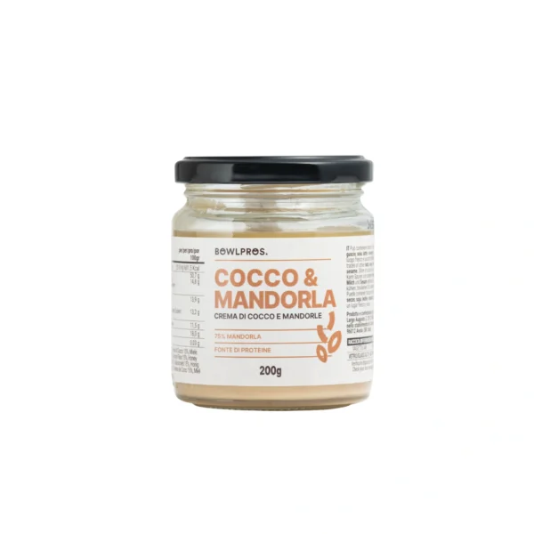 Crema Cocco e Mandorle - Bowlpros 200 g