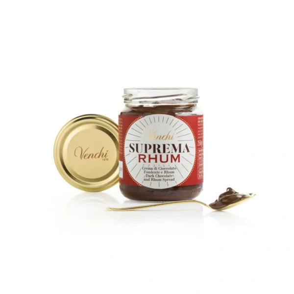 Crema Suprema al Cioccolato Fondente e Rhum - Venchi 250 g