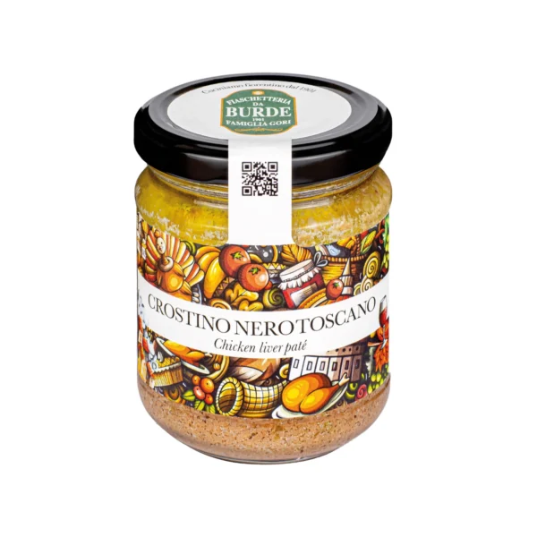 Salsa Crostino Nero Toscano - Da Burde 180 g