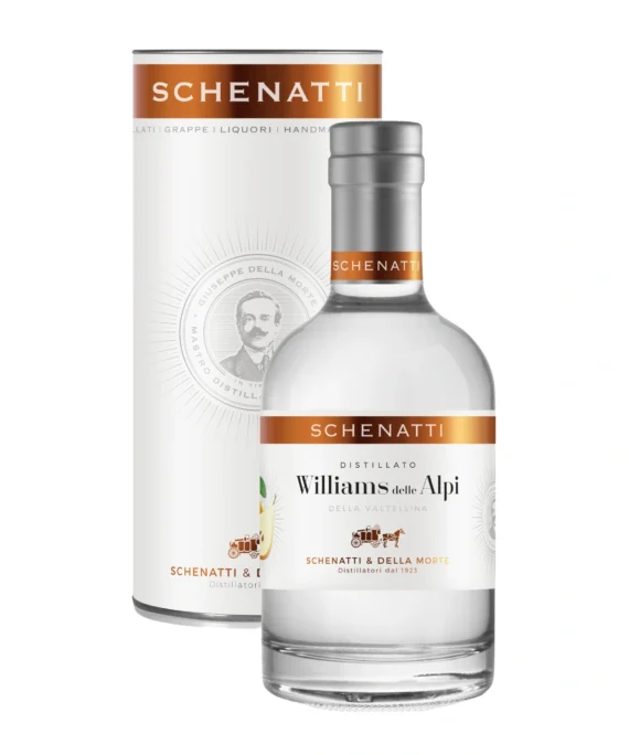 Distillato di Pere Williams delle Alpi - Distillerie Schenatti 350 ml