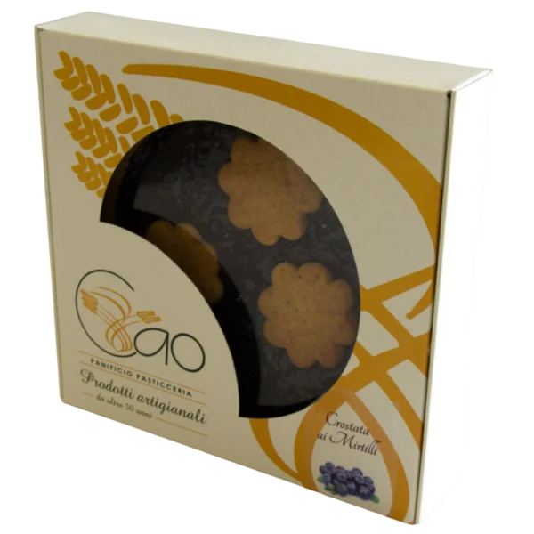 Crostata Valtellinese al Grano Saraceno e Mirtilli - Cao 400 g
