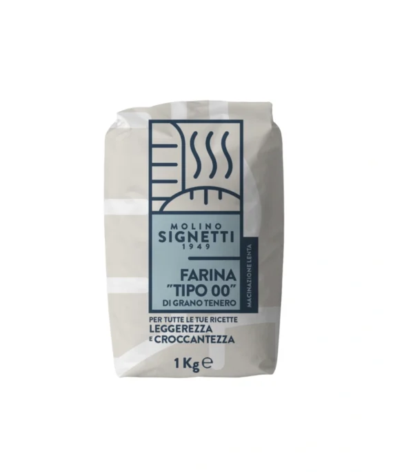 Farina di Grano Tenero tipo 00 - Molino Signetti 1 Kg