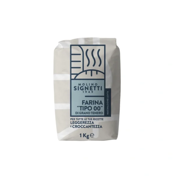 Farina di Grano Tenero tipo 00 - Molino Signetti 1 Kg