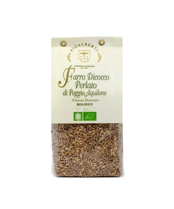 Farro Dicocco Perlato BIO - Poggio Aquilone 500 g