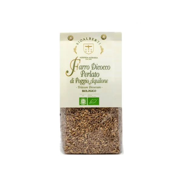 Farro Dicocco Perlato BIO - Poggio Aquilone 500 g