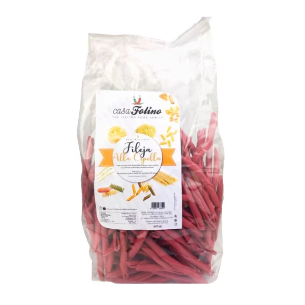 Pasta Fileja Calabrese alla Cipolla Rossa - CasaFolino 500 g