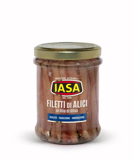 Filetti di Alici in Olio d'Oliva - Iasa 200 g