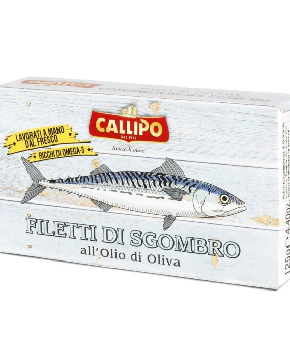 Filetti di Sgombro all'Olio d'Oliva - Callipo 125 g