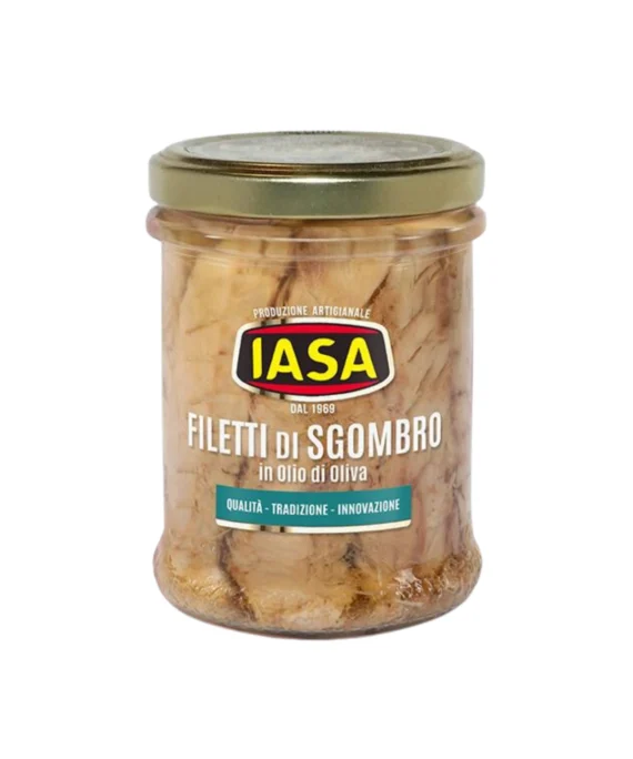 Filetti di Sgombro in Olio d'Oliva - Iasa 200 g