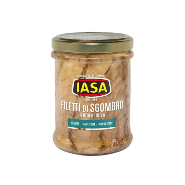 Filetti di Sgombro in Olio d'Oliva - Iasa 200 g