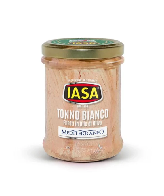 Filetti di Tonno Bianco in Olio d'Oliva - Iasa 200 g