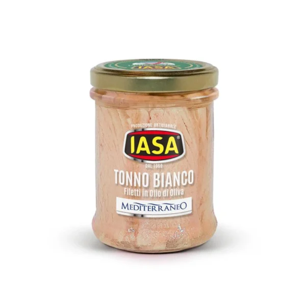 Filetti di Tonno Bianco in Olio d'Oliva - Iasa 200 g
