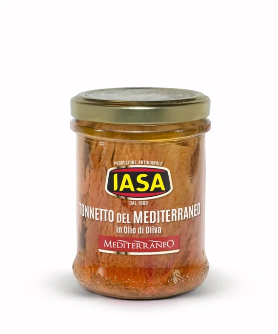 Filetti di Tonno del Mediterraneo in Olio d'Oliva - Iasa 200 g