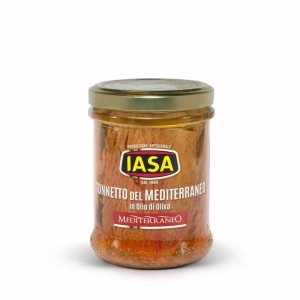 Filetti di Tonno del Mediterraneo in Olio d'Oliva - Iasa 200 g