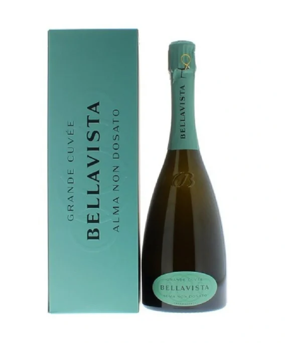 Franciacorta Grande Cuvée Alma Non Dosato DOCG con astuccio