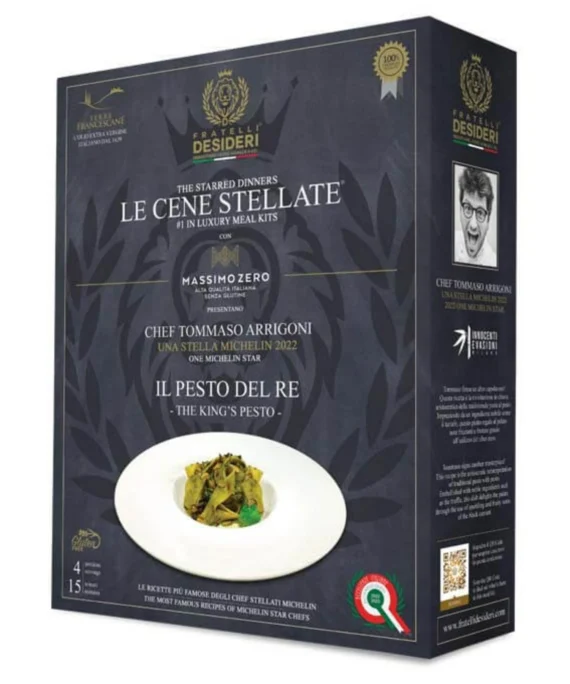 Le Cene Stellate - Il Pesto del Re dello Chef Tommaso Arrigoni