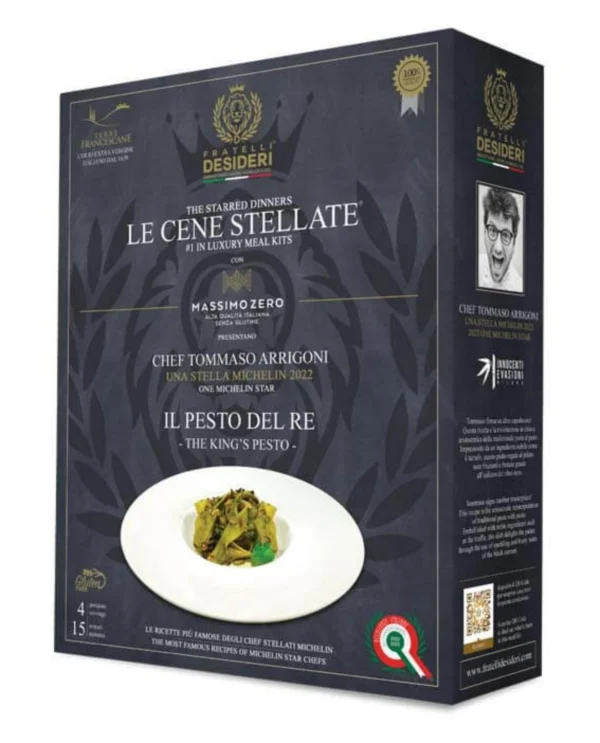 Le Cene Stellate - Il Pesto del Re dello Chef Tommaso Arrigoni