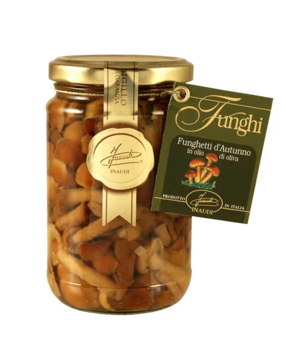 Funghetti d'Autunno in Olio d'Oliva - Inaudi 280 g