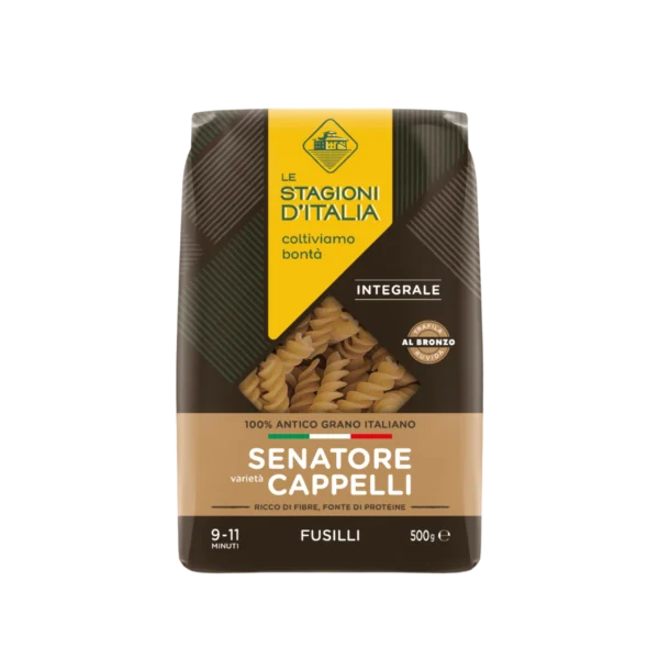 Fusilli Integrali Varietà Cappelli - Le Stagioni d'Italia 500 g
