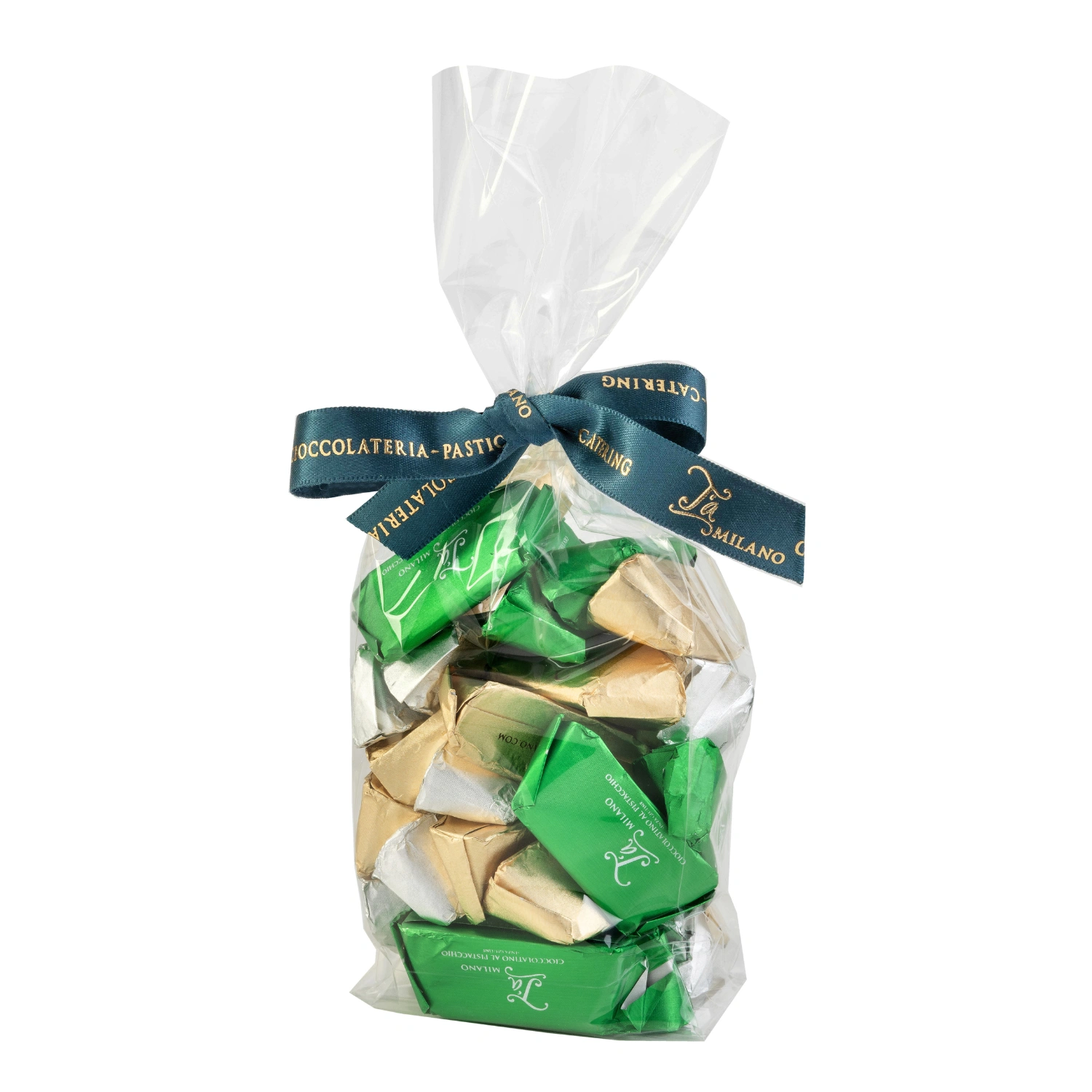 Cioccolatini Gianduiotti Assortiti - T'a Milano 300 g Cioccolatini Gianduiotti Assortiti - T'a Milano 300 g